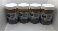 4 packs smooth peanut butter 500g each