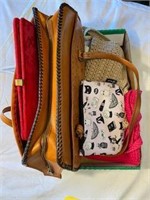 Various Purses, Leather, Crocheted, Clasp, etc.