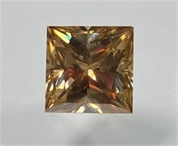 5.37 Cts Fancy Champagne Brown Loose Diamond
