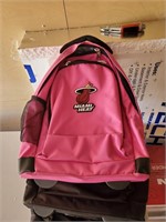 NBA Miami Heat  large 19" wheeled backpack