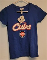 Women's Chicago Cubs NEW Blue T-Shirt MEDIUM