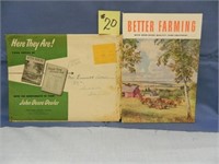 1952 John Deere Better Farming Equipment Manual -