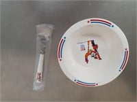 1992 Olympics Kelloggs bowl/spoon