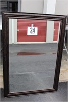 Framed Beveled Mirror (29 1/4"W x 40 3/4"H)