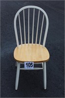 White  & Natural Chair U(235)