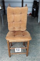 Ladder Back Chair w/Cushions (U233)