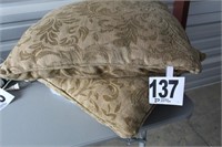 Large Green Pillows (2) (U233)
