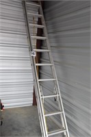 Werner 20' Aluminum Extension Ladder - Slip