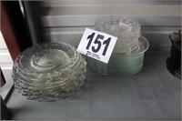 Glass Plates (Various Sizes & Styles) (27 pieces)