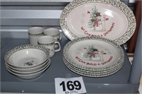 Snowman Christmas Dishes (From Barons) (12