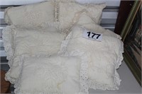 Off White Pillows (Needlework) (U234)