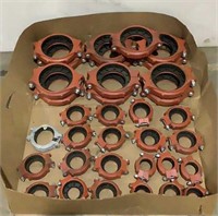 (34) Victalic Pipe Couplers