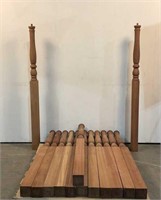 (14) Wooden Bed Posts