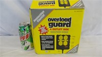Over-Load Guard 4 Outlet Box 14 Ga, 8' Cord
