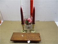 Assorted Candle Holders & Ect.