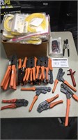Misc optical fiber cable and 30 tools
