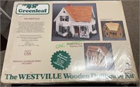 Westville wooden doll house kit - never opened. 25