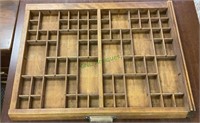 Vintage printers tray - Ludlow manufactured.