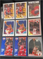 Sports cards - Michael Jordan nine card lot(1178)