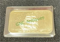 A .999 silver bar - 1 ounce, Old Ironsides(1178)