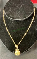 Jewelry - 16 inch figaro necklace with young