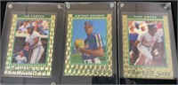Sports cards - 1991 Leaf, the Elite Series - three