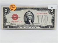 1928-F $2 Red Seal Note