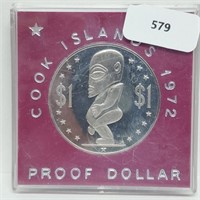 1972 Cook Islands Proof $1 Dollar