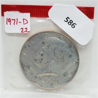 1971-D JFK Half $1 Dollar