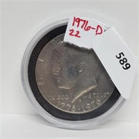 1976-D JFK Half $1 Dollar
