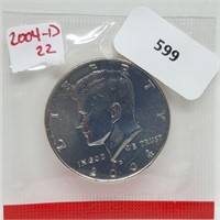 2004-D JFK Half $1 Dollar
