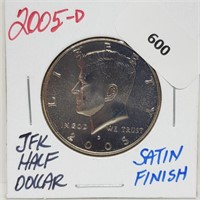 2005-D Satin Finish JFK Half $1