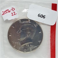 2006-D JFK Half $1 Dollar