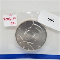 2006-P JFK Half $1 Dollar