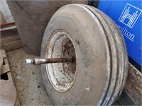 Planter drive wheel, axle & hub