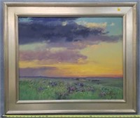 "Prairie Morning II" Oil on Canvas by Judith