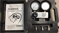 Maddox cylinder leak-down tester
