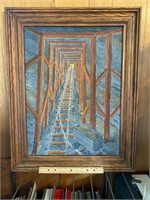 Original Saginaw Mine Art by HG Herber