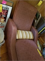 Vintage 3 Speed Vibrating Lounge Chair, Works