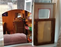 (2) Picture Frames & Mirror