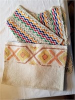 Vintage Flour Sacks and Dresser Scarves