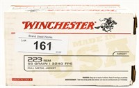 150 Rounds Of Winchester .223 Rem Ammunition