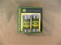 NIB John Deere Salt & Pepper Shakers
