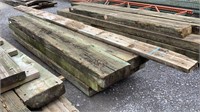 Walnut St Bridge Wood Plank and Beams