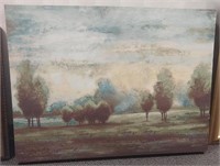 Landscape with Trees - Canvas Print