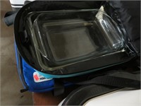 Pyrex pans and carriers