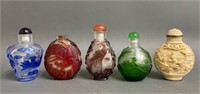 Grouping of Early Chinese Snuff Bottles