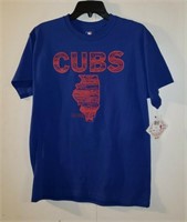 Cubs & State of Illinois NEW Men's T-Shirt MEDIUM