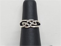 .925 Sterling Silver Celtic Design Ring