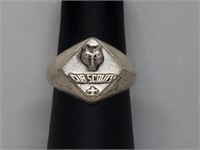 .925 Sterling Silver Cub Scout Ring